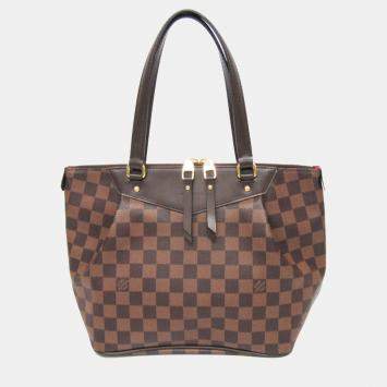 Pre Owned Louis Vuitton Ebene Damier Westminster PM Handbag