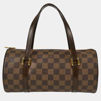 Pre Owned Louis Vuitton Damier Papillon 26 Handbag