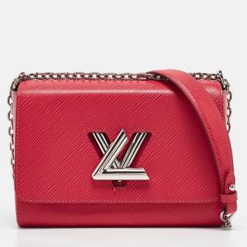 Pre Owned Louis Vuitton Pivoine Epi Leather Twist MM Bag