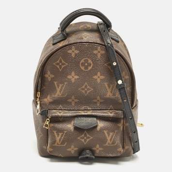 Pre Owned Louis Vuitton Monogram Canvas Mini Palm Springs Backpack