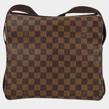 Pre Owned Louis Vuitton Damier Naviglio Shoulder Bag