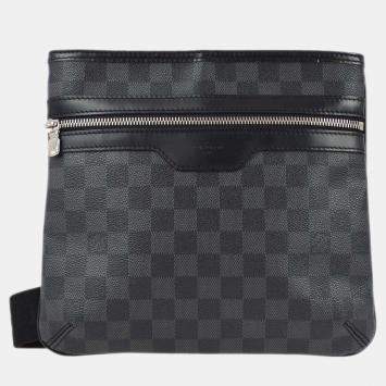 Pre Owned Louis Vuitton Damier Graphite Thomas Crossbody Bag