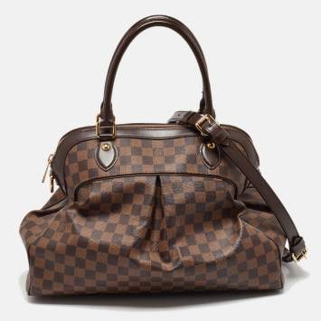 Pre Owned Louis Vuitton Damier Ebene Canvas Trevi GM Bag