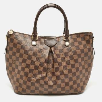 Pre Owned Louis Vuitton Damier Ebene Canvas Siena MM Bag