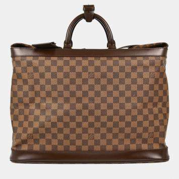 Pre Owned Louis Vuitton Damier Grimaud Travel Handbag
