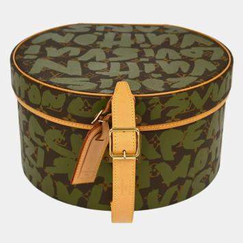 Louis Vuitton Khaki Monogram Graffiti Boite Chapeau 30 Hat Box