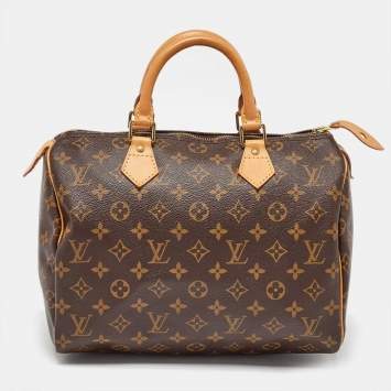 Pre Owned Louis Vuitton Monogram Canvas Speedy 30 Bag