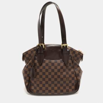 Pre Owned Louis Vuitton Damier Ebene Canvas Verona GM Bag