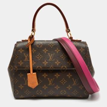 Pre Owned Louis Vuitton Monogram Canvas Cluny BB Bag