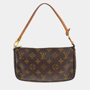 Pre Owned Louis Vuitton Monogram Pochette Accessoires Handbag