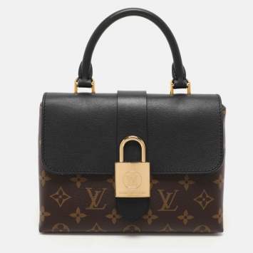 Pre Owned Louis Vuitton Monogram Canvas and Leather Locky BB Bag