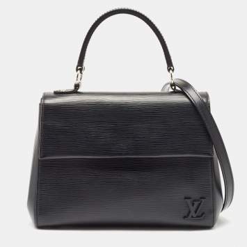 Pre Owned Louis Vuitton Black Epi Leather Cluny BB Bag