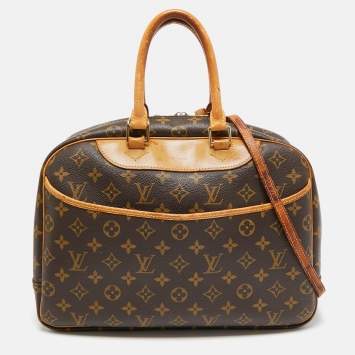 Pre Owned Louis Vuitton Monogram Canvas Deauville Bag