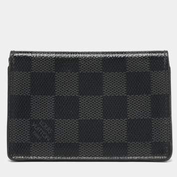 Pre Owned Louis Vuitton Damier Graphite Canvas Pocket Organizer
