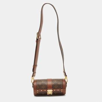 Pre Owned Louis Vuitton Monogram Canvas Papillon Trunk Bag