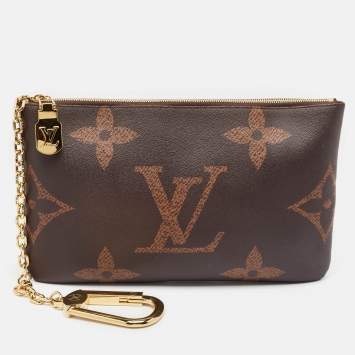 Pre Owned Louis Vuitton Monogram Giant Canvas Pochette Cles XL