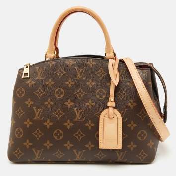 Pre Owned Louis Vuitton Monogram Canvas Petit Palais Bag