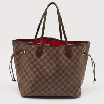 Pre Owned Louis Vuitton Damier Ebene Canvas Neverfull MM Bag