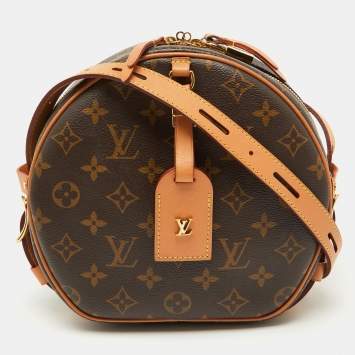 Pre Owned Louis Vuitton Monogram Canvas Boite Chapeau Souple MM Bag