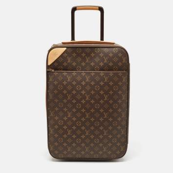 Pre Owned Louis Vuitton Monogram Canvas Pegase Legere 55 Luggage