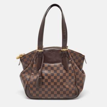 Pre Owned Louis Vuitton Damier Ebene Canvas Verona MM Bag
