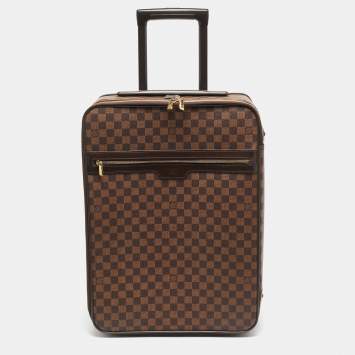 Louis Vuitton Damier Ebene Canvas Pegase 55 Luggage