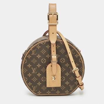 Pre Owned Louis Vuitton Monogram Canvas Petite Boite Chapeau Bag
