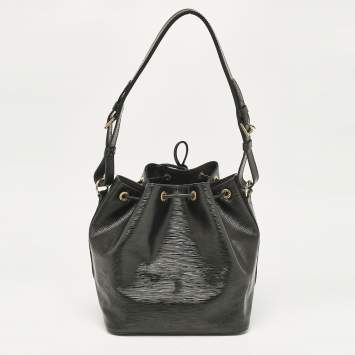 Pre Owned Louis Vuitton Black Epi Leather Petit Noe Bag