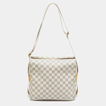 Pre Owned Louis Vuitton Damier Azur Canvas Naviglio Bag