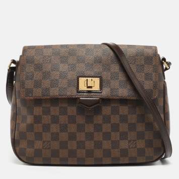 Pre Owned Louis Vuitton Damier Ebene Canvas Besace Rosebery Bag