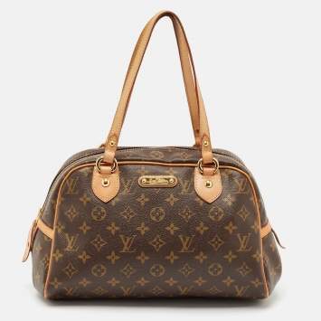 Pre Owned Louis Vuitton Monogram Canvas Montorgueil PM Bag