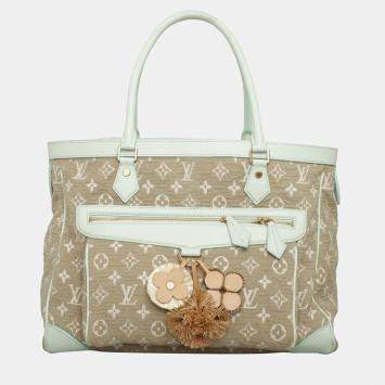 Pre Owned Louis Vuitton Limited Edition Monogram Sabbia Cabas GM Tote Bag