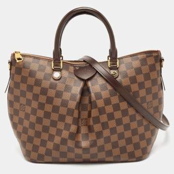Pre Owned Louis Vuitton Damier Ebene Canvas Siena MM Bag