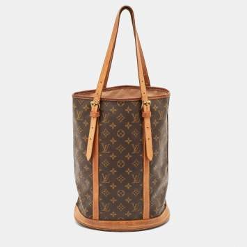 Pre Owned Louis Vuitton Monogram Canvas Bucket GM Bag
