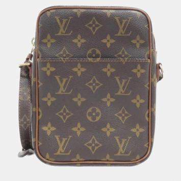Pre Owned Louis Vuitton Brown Monogram Canvas Petit Marceau Shoulder Bag