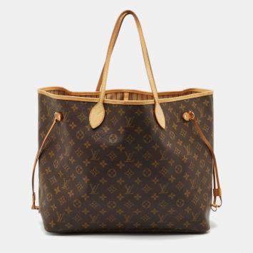 Pre Owned Louis Vuitton Monogram Canvas Neverfull GM Bag
