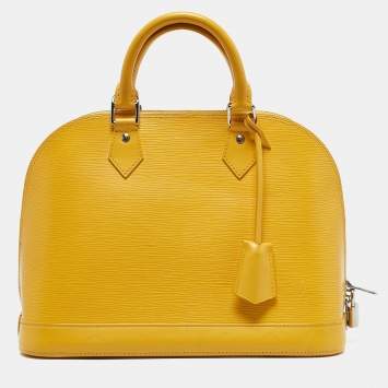 Pre Owned Louis Vuitton Mimosa Epi Leather Alma PM Bag