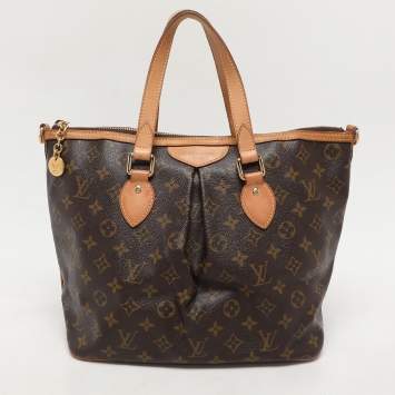 Pre Owned Louis Vuitton Monogram Canvas Palermo PM Bag