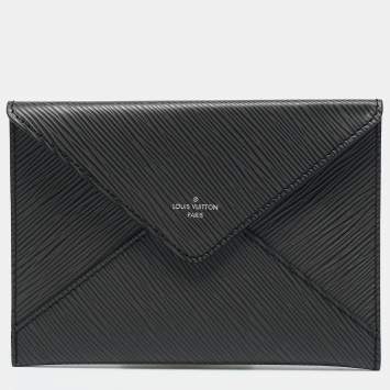 Pre Owned  Louis Vuitton Etain Epi Leather Invitation Envelope Clutch