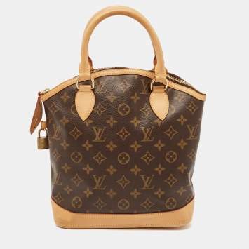 Pre Owned Louis Vuitton Monogram Canvas Lockit PM Bag