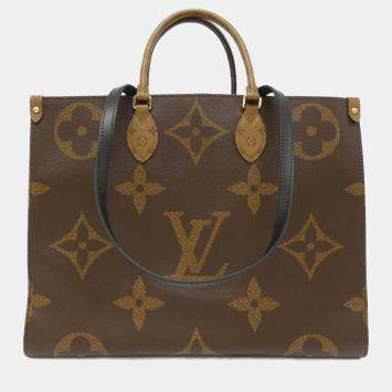 Louis Vuitton Monogram Reverse Canvas OnTheGo GM Tote Bag