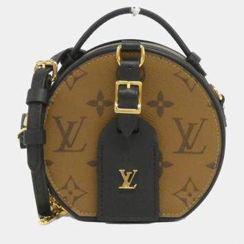Pre Owned Louis Vuitton Monogram Reverse Mini Boite Chapeau Shoulder Bag