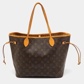 Pre Owned Louis Vuitton Monogram Canvas Neverfull MM Bag