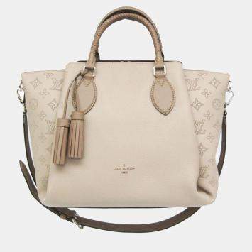 Pre Owned Louis Vuitton Galle Mahina Leather  Omere Shoulder Bag