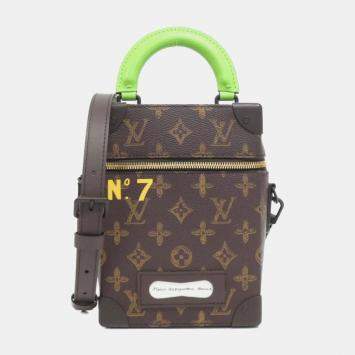 Louis Vuitton Brown Monogram N°7 Vertical Box Trunk Shoulder Bag