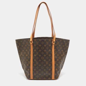 Pre Owned Louis Vuitton Monogram Canvas Sac Shopping Tote Bag