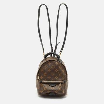 Pre Owned Louis Vuitton Monogram Canvas Mini Palm Springs Backpack