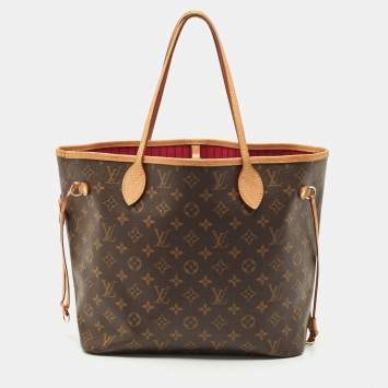 Pre Owned Louis Vuitton Monogram Canvas Neverfull MM Bag