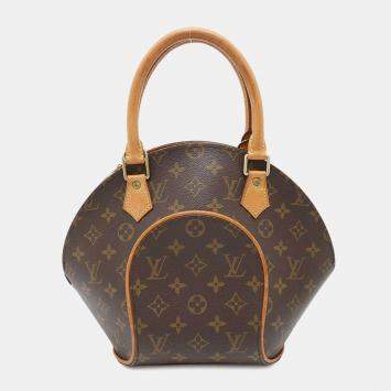 Pre Owned Louis Vuitton Brown Monogram Ellipse Size Pm
