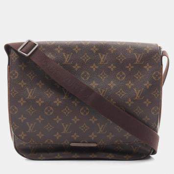 Pre Owned Louis Vuitton Monogram Messenger Beaubourg MM Shoulder Bag
